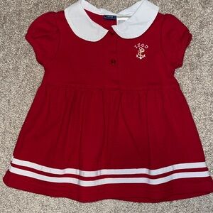 Vintage Izod sailor dress size 12 months